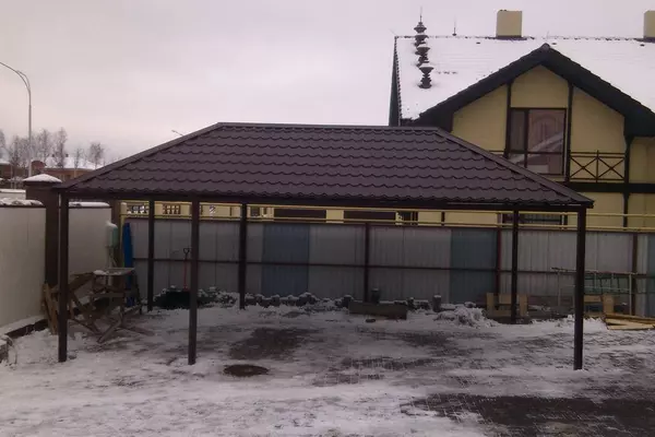 Вальмовые навесы с установкой в Лодейном Поле