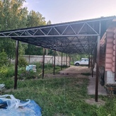 односкатный навес от производителя