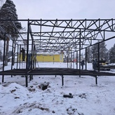 металлический каркас под пекарню